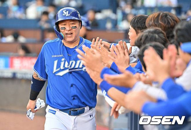 [OSEN=창원, 이석우 기자] 삼성 라이온즈 최형우 101 2026.05.09 / foto0307@osen.co.kr