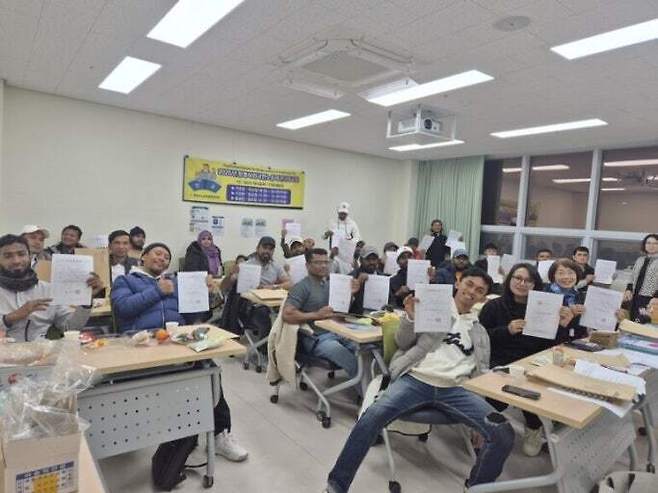 베스트프렌드 한국어학원 캡쳐.