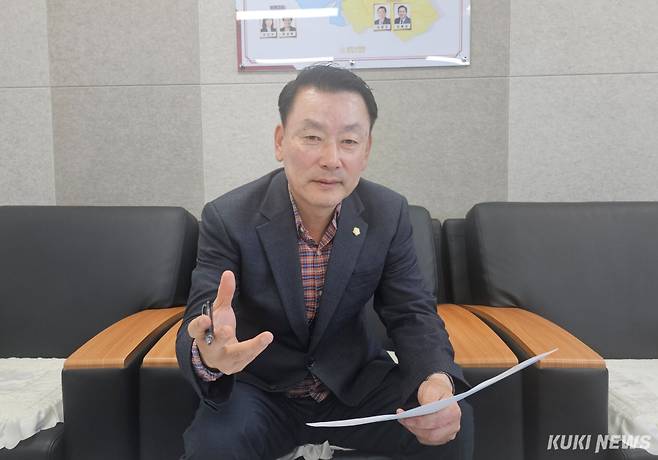 당진시의회 라선거구 김선호 기초의원 예비후보. 사진=이은성 기자