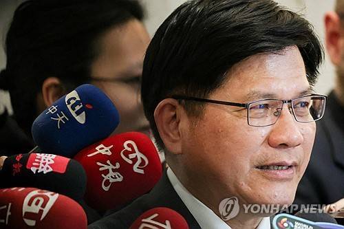 린자룽 대만 외교부장 [로이터=연합뉴스 자료사진 제공]
