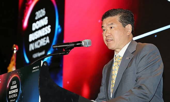 제임스 김 암참 회장 겸 대표이사. 연합뉴스