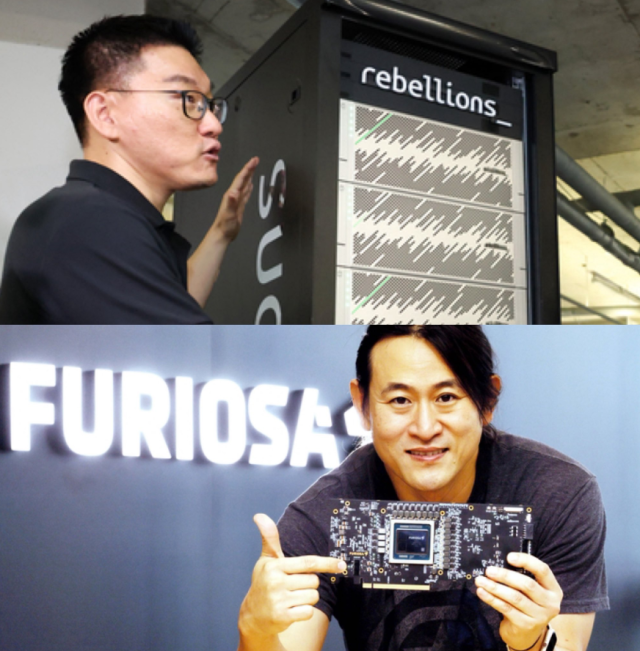 박성현 리벨리온 대표(위)과 백준호 퓨리오사에이아이 대표.(아래) [사진=각 사]