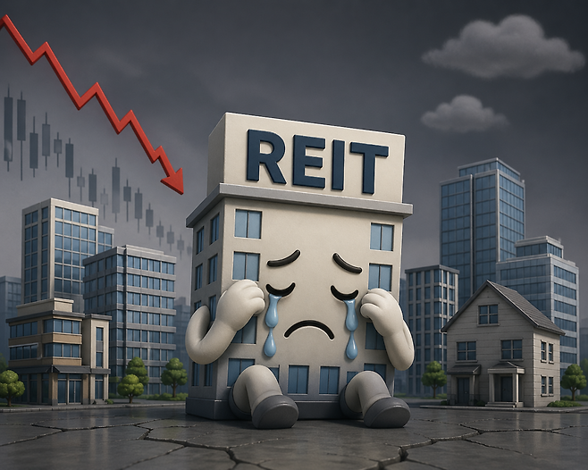 리츠(REITs)시장 이미지(챗GPT 생성)