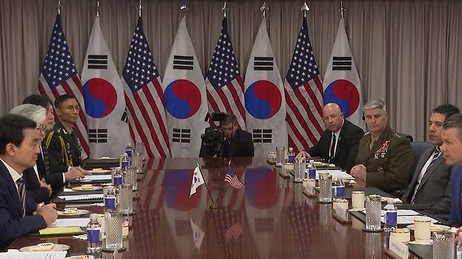 한미 국방장관회담