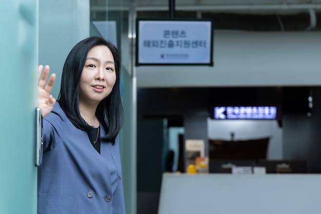 광화문CKL 기업지원센터에서 만난 황혜진 변호사. 그는 현재 로펌 변호사로 일하며 '웰콘' 법률 부문에서 무료 자문을 하고 있다. '웰콘'의 법률 자문은 6개 부문에서 각각 10회까지 신청 가능하다. 권혁재 사진전문기자