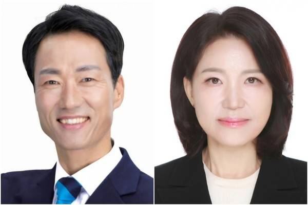 민주당은 대구 달성군 보궐선거에 박형룡 달성군 지역위원장(왼쪽)을 전략공천했고,국민의힘이 이진숙 전 방송통신위원장을 단수 공천했다. [사진 = 연합뉴스]
