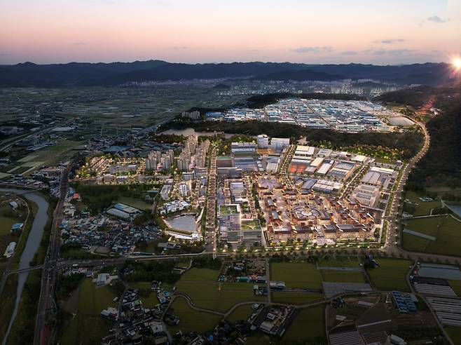 경산지식산업지구 조감도 <경산지식산업개발 제공>