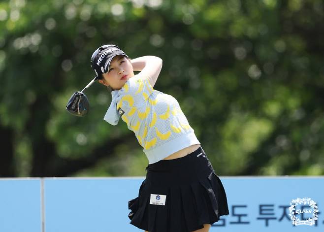 김효주와 함께 우승 경쟁을 펼친 박현경. (사진=KLPGA)