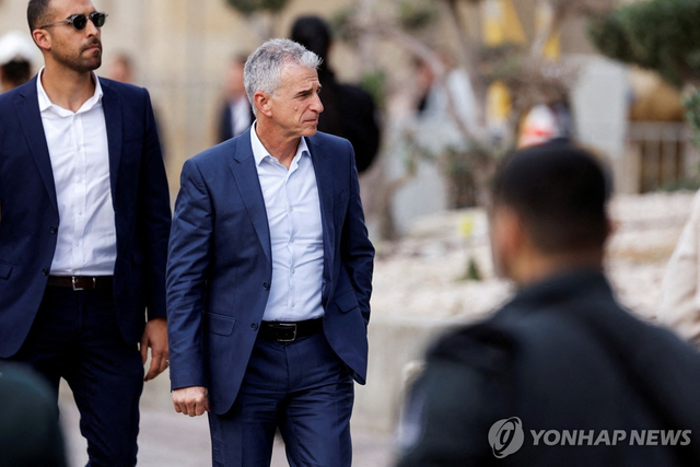 다비드 바르니아 이스라엘 모사드 국장. [로이터=연합뉴스]
