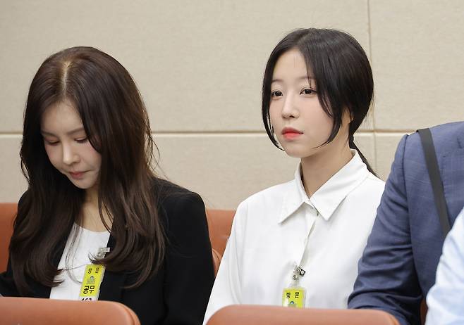 <yonhap photo-4170=""> 과방위 국감 출석한 유튜버 쯔양 (사진=연합뉴스)</yonhap>
