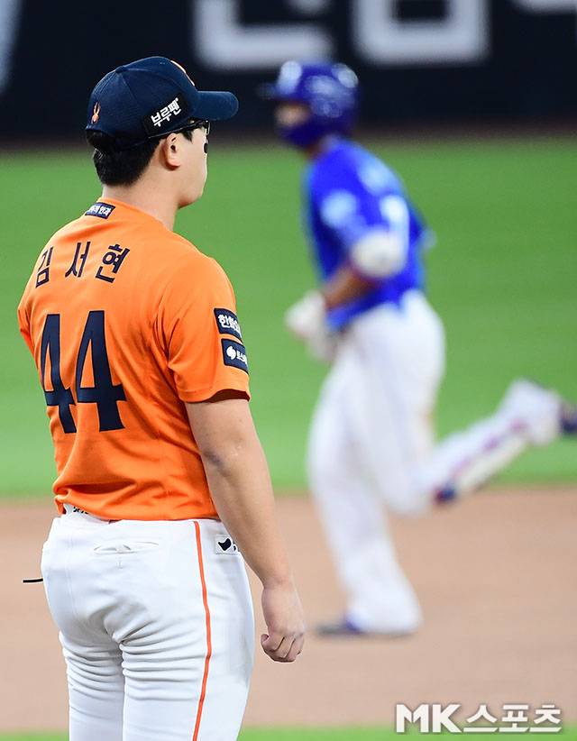 김서현은 반등할 수 있을까. 사진=김영구 기자