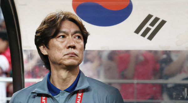 홍명보 축구대표팀 감독. 연합뉴스