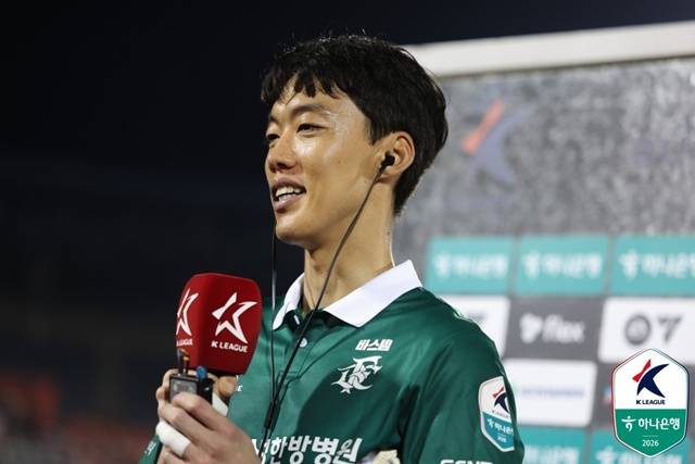 부천FC 골키퍼 김형근. /사진=한국프로축구연맹 제공
