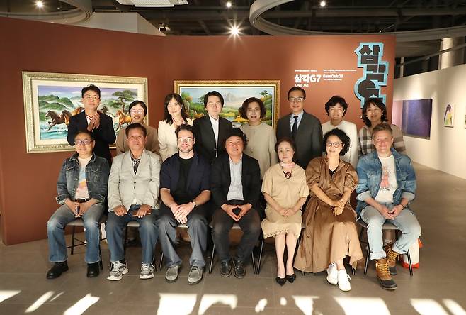 5월 12일 개최된 '삼각G7' 전시 개막식 [용산구 제공. 재판매 및 DB 금지]