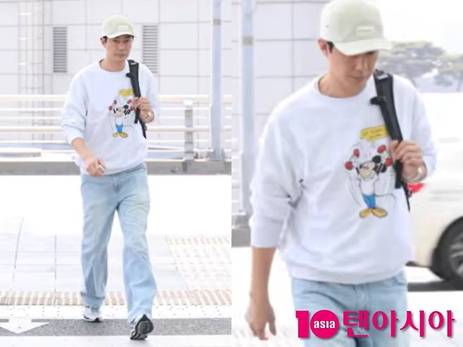 배우 조인성이 칸 영화제 참석을 위해 14일 출국했다. / 사진=텐아시아DB