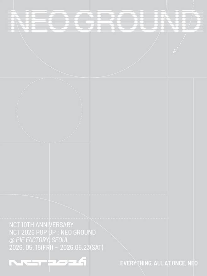 그룹 NCT의 'POP UP : NEO GROUND' 포스터/ 사진제공= SM엔터테인먼트