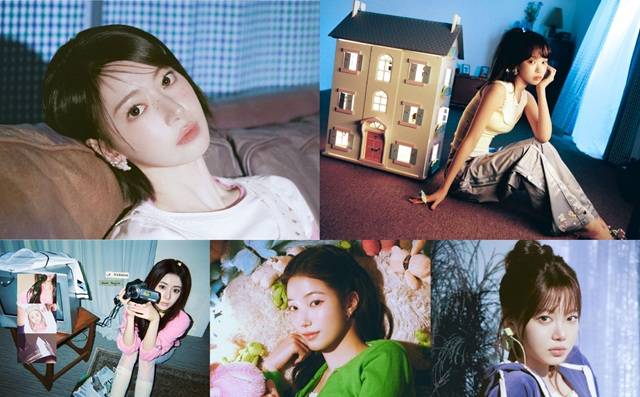 LE SSERAFIM has released photos and videos for the PEONY ROOM version, the third visual concept for their second studio album, PUREFLOW pt.1. This concept captures a warm atmosphere where the five members share memories of their respective childhoods.In the released content, the members portray a harmonious bond resembling real sisters, such as tying each others hair or lying under the same blanket. Scenes that evoke childhood nostalgia by utilizing the aesthetics of retro digital camcorders and film cameras are particularly eye-catching.In the individual shots, each members unique personality is expressed using childhood props such as dolls, paper rings, and stickers. The group photo emphasizes a friendly atmosphere centered around a cake inscribed with the words of their lead single, CELEBRATION.LE SSERAFIMs new album, PUREFLOW pt.1, is scheduled for official release on the 22nd at 1:00 PM.
