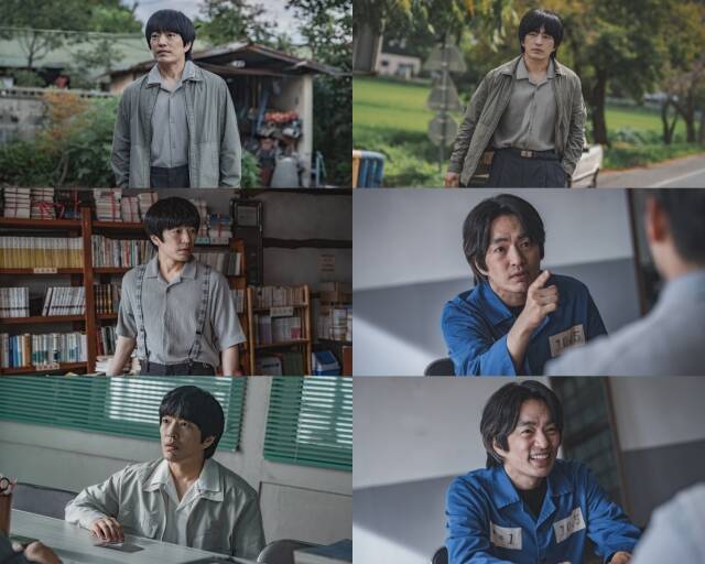 배우 정문성이 ENA 월화드라마 '허수아비'에서 극과 극의 모습으로 긴장감을 형성하며 시청자들의 몰입을 돕고 있다. /KT스튜디오지니