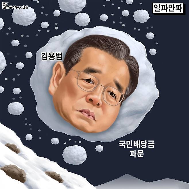 5월14일자 만평
