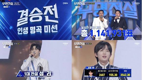 무명전설 최종회 [사진=MBN]