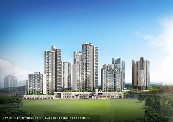 아크로 리버스카이 투시도. DL이앤씨 제공