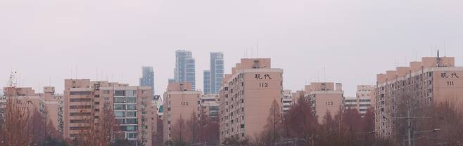 서울 강남구 압구정동에 소재한 신현대 아파트. [연합]