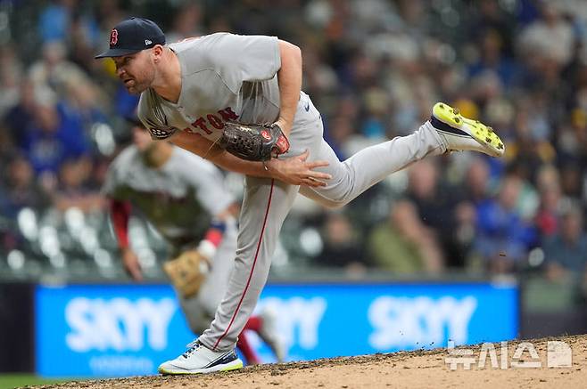 [밀워키=AP/뉴시스] 리암 헨드릭스. 2025.05.28