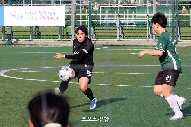 결승에서 해트트릭을 달성한 OOO FC 김현선. 대회조직위원회 제공