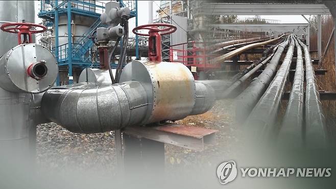 정유 시설 (CG) [연합뉴스TV 제공]