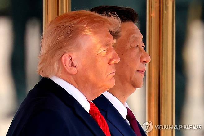 미중 정상 [AP=연합뉴스. 재판매 및 DB 금지]