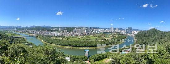▲ 태화강국가정원 주변 시가지 전경