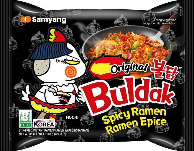 삼양식품 불닭볶음면.(사진제공=삼양식품)