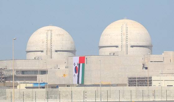 한국이 건설한 아랍에미리트(UAE) 바라카 원전 전경.(사진=연합뉴스)