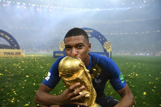 2026 북중미 월드컵에서 프랑스 축구대표팀 주장을 맡게 된 킬리안 음바페. 사진=AFPBBNews