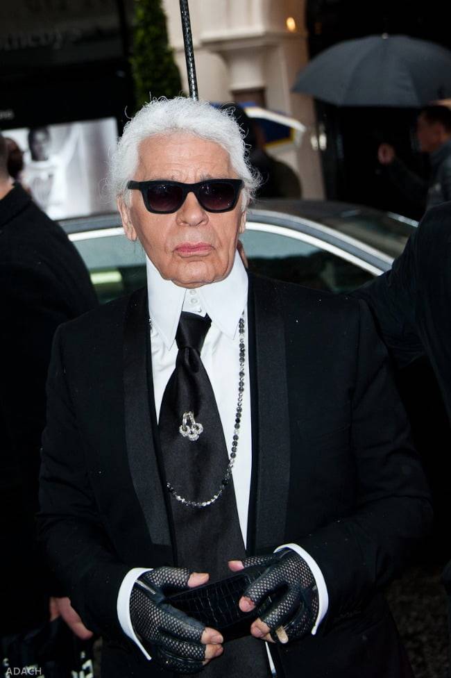 칼 라거펠트(Karl Lagerfeld) 디자이너 / 사진출처. 위키피디아