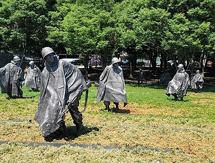 워싱턴의 한국전쟁 참전 기념공원  / 사진=연합뉴스