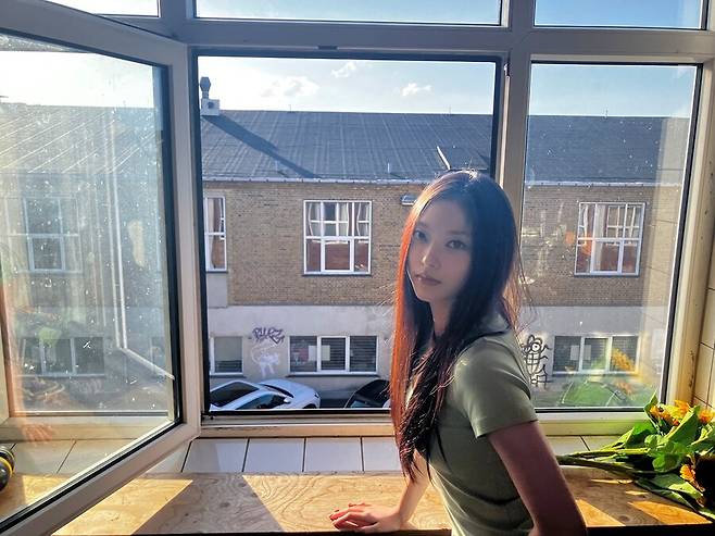 ▲ 뉴진스 해린. 제공ㅣ뉴진스 SNS