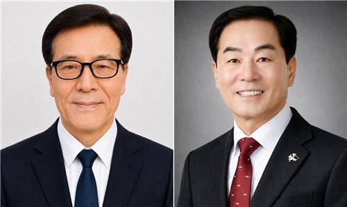 민주 주윤식(왼쪽)·국힘 성낙인 창녕군수 후보 [각각 민주당·선관위 제공. 재판매 및 DB 금지]