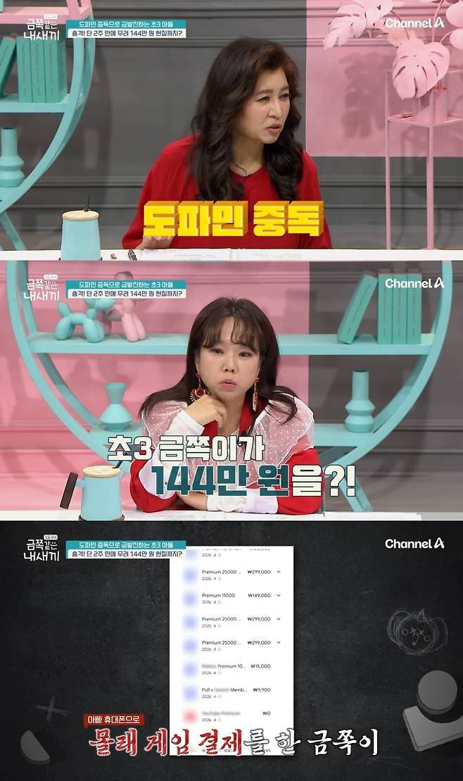 사진 = 채널A ‘요즘 육아-금쪽같은 내새끼’