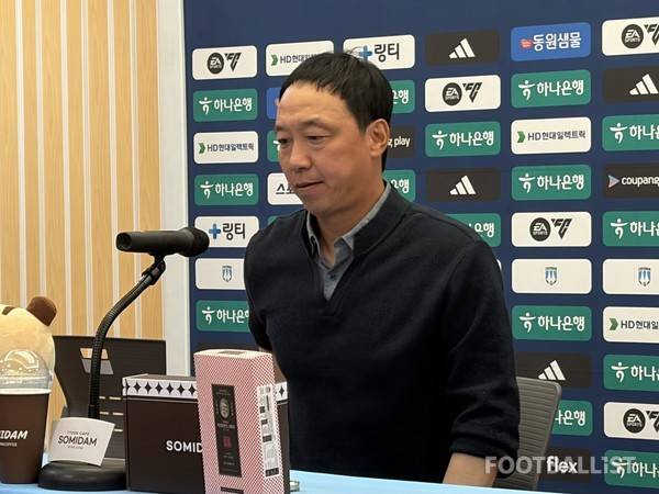 박진섭 천안시티FC 감독. 김진혁 기자