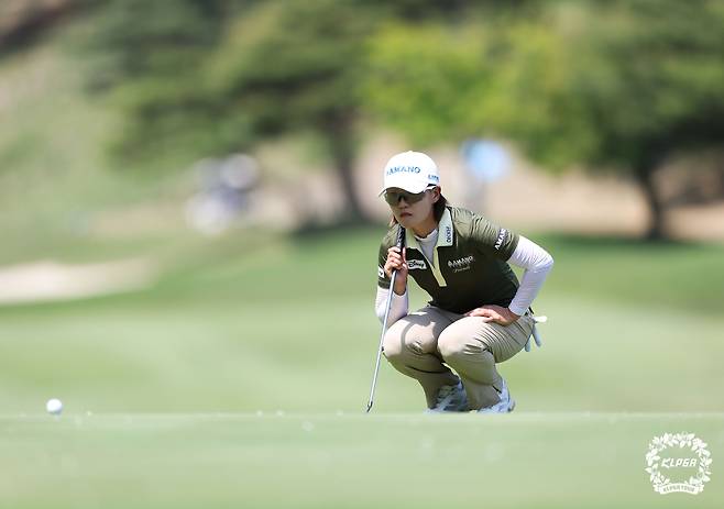 4강전에 오른 최은우. 사진 제공=KLPGA
