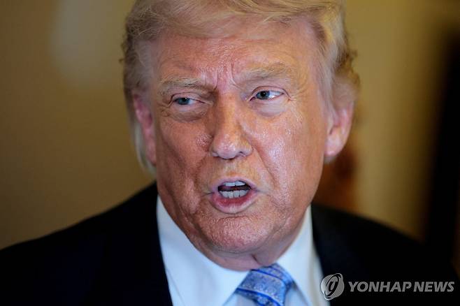 도널드 트럼프 미국 대통령 [로이터=연합뉴스. 재판매 및 DB 금지]
