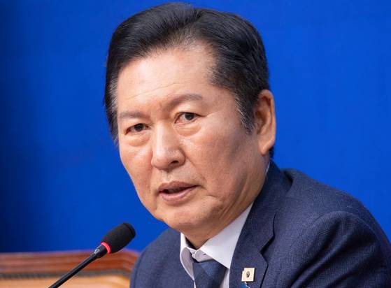 정청래 더불어민주당 대표. 〈사진=연합뉴스〉