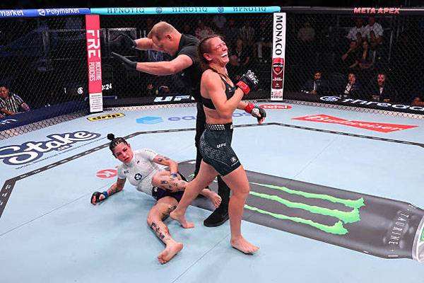 앨리스 아르델리안은 새로운 역사를 썼다. 사진 제공= UFC