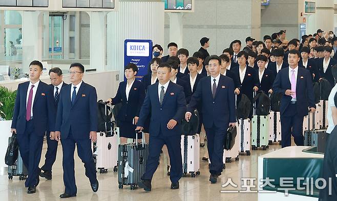북한 내고향여자축구단 / 사진=권광일 기자
