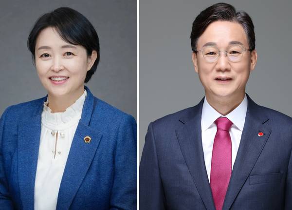 (왼쪽부터)천영미, 이민근 안산시장 후보. /각 선거캠프 제공