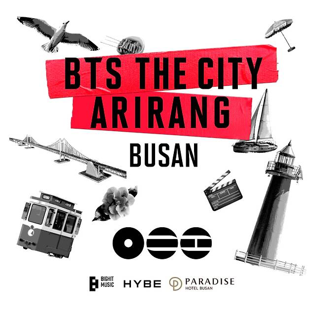 BTS 더 시티 아리랑 부산(파라다이스호텔부산 제공)