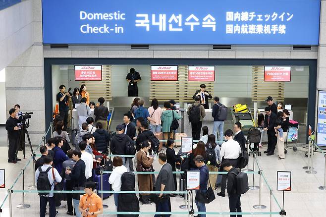 인천국제공항 제1여객터미널 모습 (기사와 직접적인 관계 없음) / 뉴시스