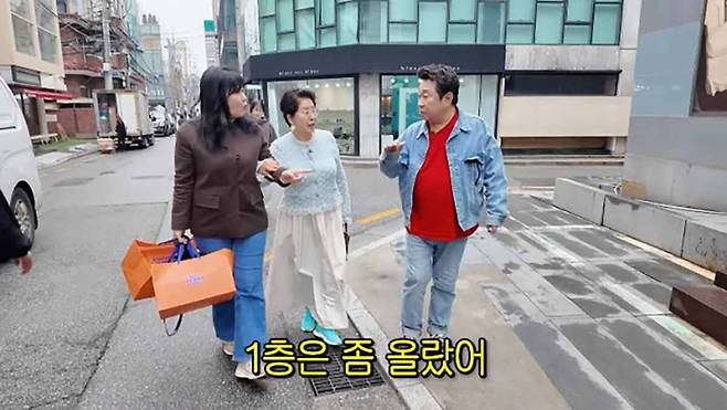 단기 시세 차익 대신 최상층 주거 구역을 고수하며 가족과의 일상을 선택한 배경 등에 대해 설명하는 임하룡. 유튜브 채널 ‘순풍선우용여’ 캡처