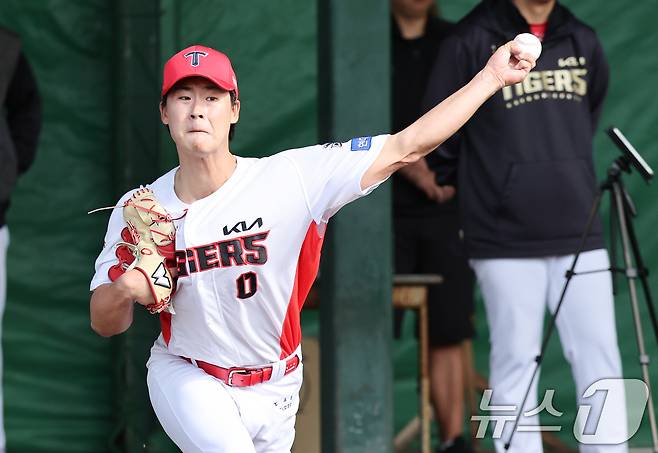 KIA 타이거즈 투수 곽도규. ⓒ 뉴스1 허경 기자